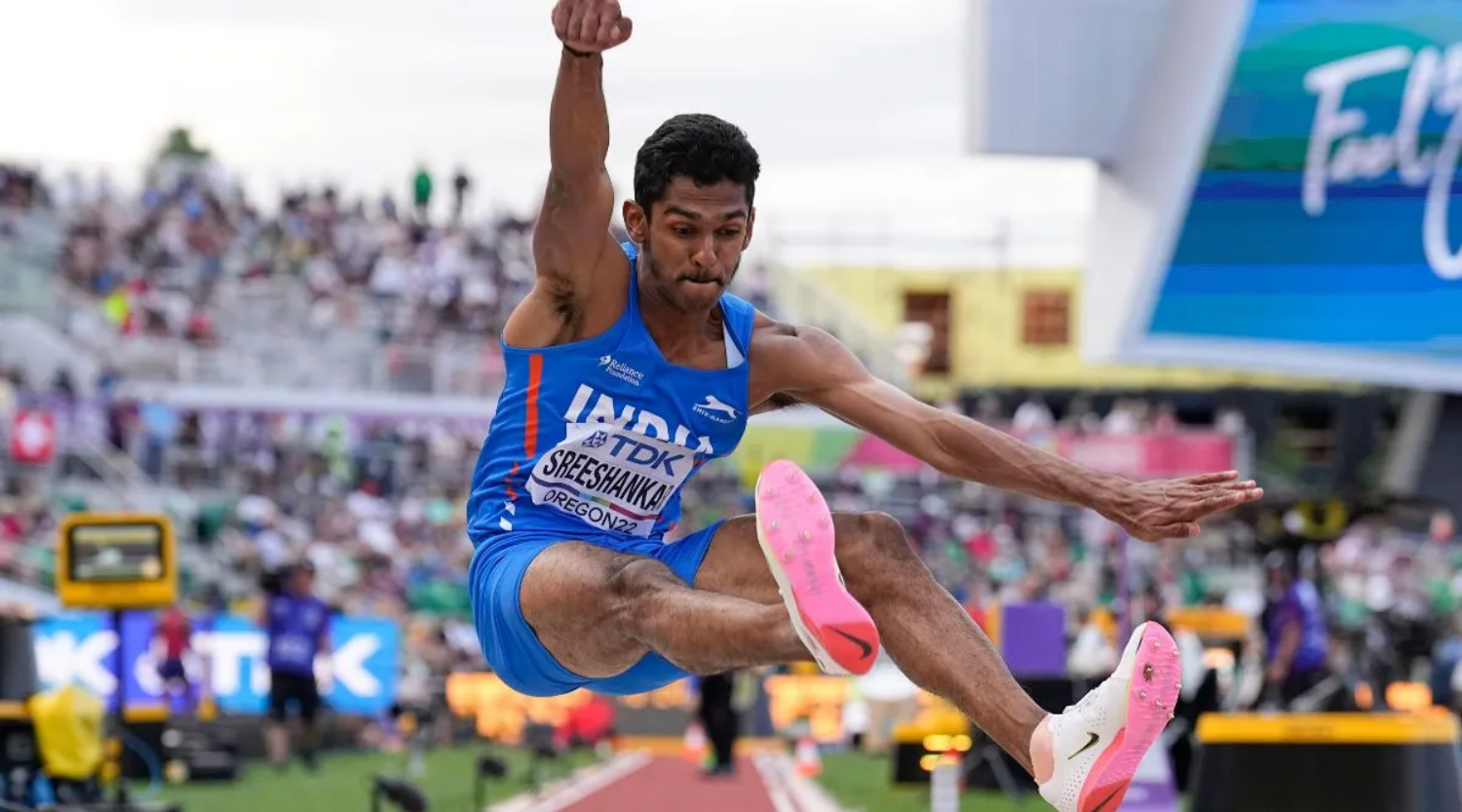 Murali Sreeshankar wins gold at MVA High Performance athletics meet